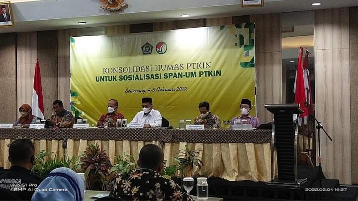 UNTUK SOSIALISASI SPAN -UM, HUMAS SE-PTKIN MELAKUKAN KONSOLIDASI 