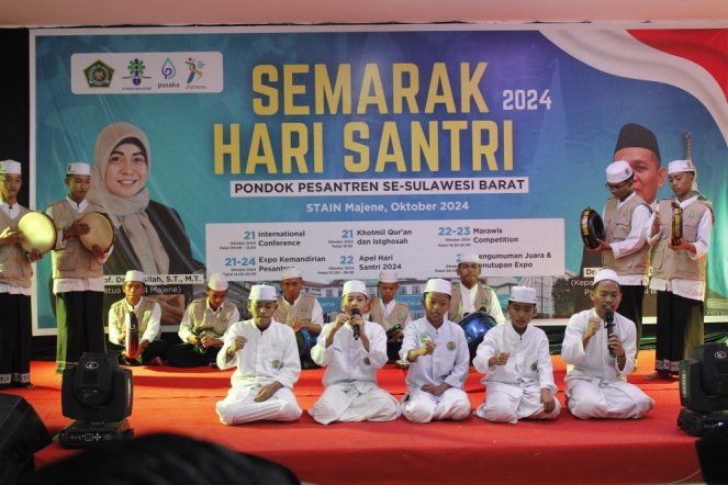 SEMARAK HARI SANTRI, STAIN MAJENE GELAR EXPO KEMANDIRIAN PESANTREN II