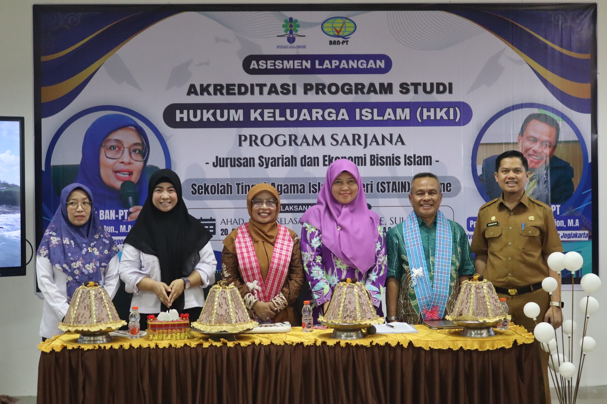 ASESMEN LAPANGAN AKREDITASI PRODI HUKUM KELUARGA ISLAM S1 STAIN MAJENE 