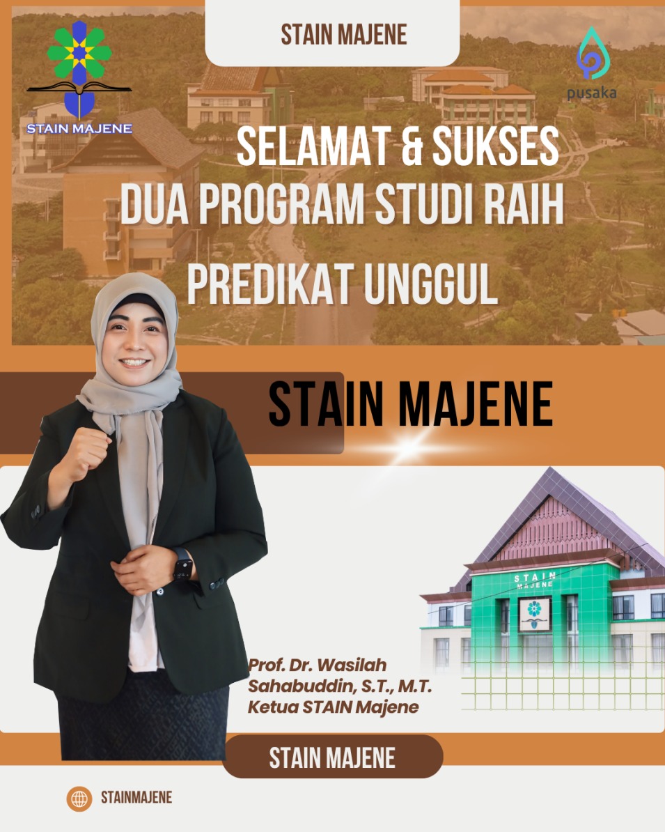 STAIN Majene Raih Capaian Akreditasi Gemilang: Dua Program Studi Raih Predikat Unggul