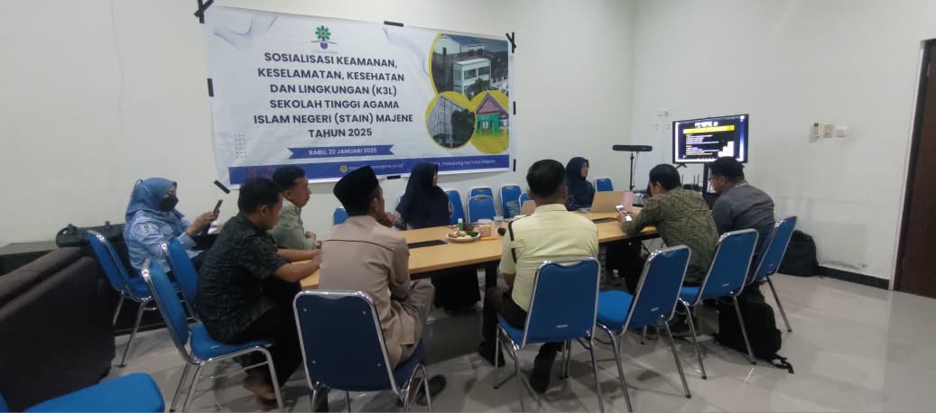 Sosialisasi K3L STAIN Majene: Wujudkan Lingkungan Kampus yang Aman, Sehat, dan Nyaman